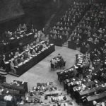 Prima seduta dell'Assemblea costituente, Roma, 25 giugno 1946, (Archivio Camera dei Deputati)