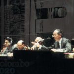 Emilio Colombo Presidente Parlamento UE, Lussemburgo, I marzo 1977 (Communautés européennes 1978)