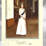 Ritratto autografato della Regina Elisabetta II